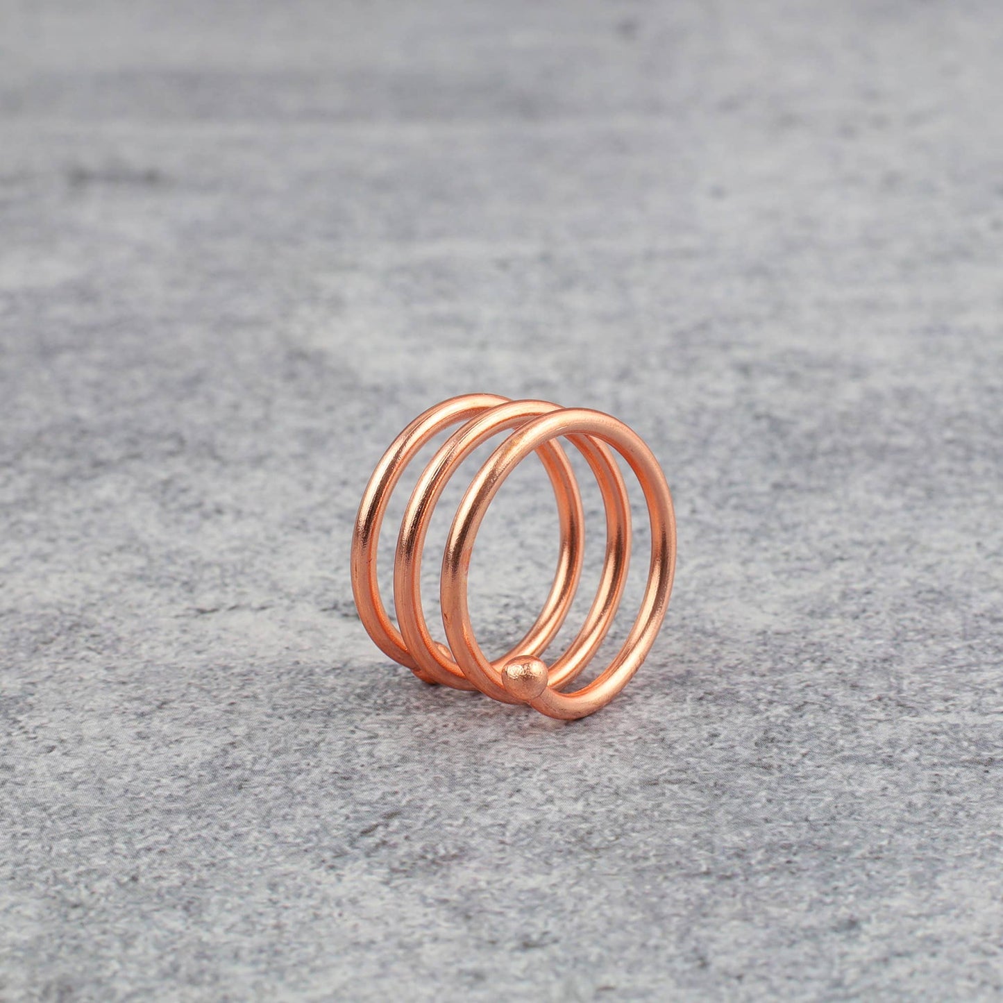 Anillo de cobre (Diseño 24)