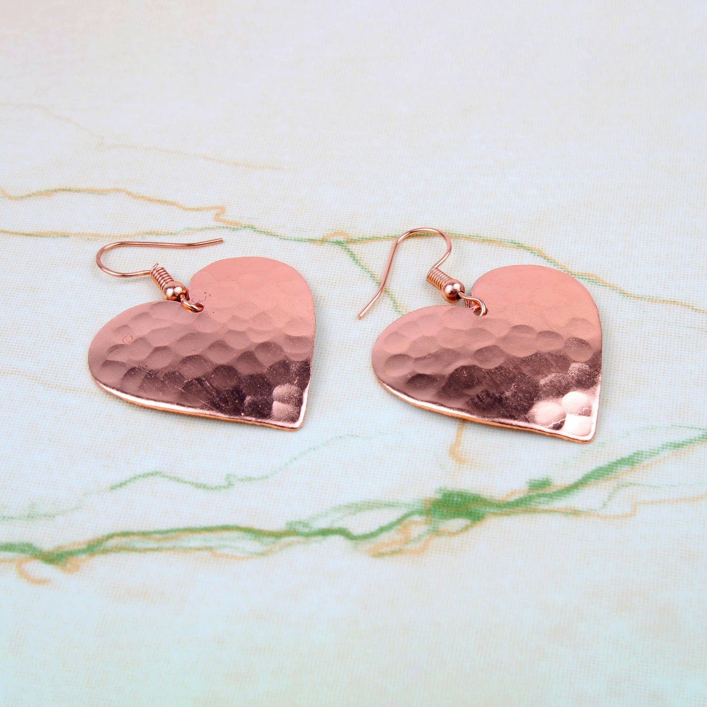 Pendientes de cobre - Diseño 2