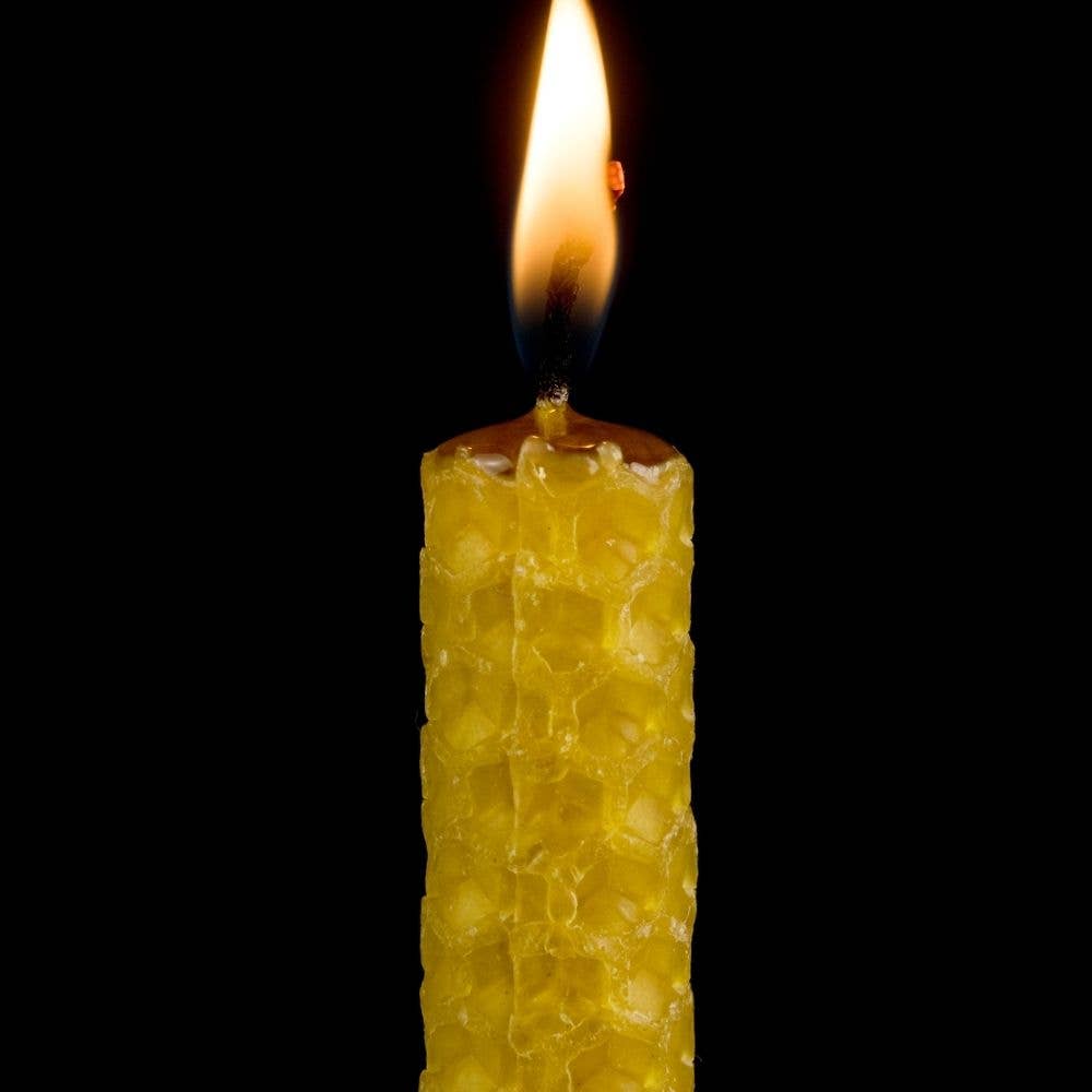 L'Abellamel Velas De Cera De Abeja 1 Pack De 6 Unidades