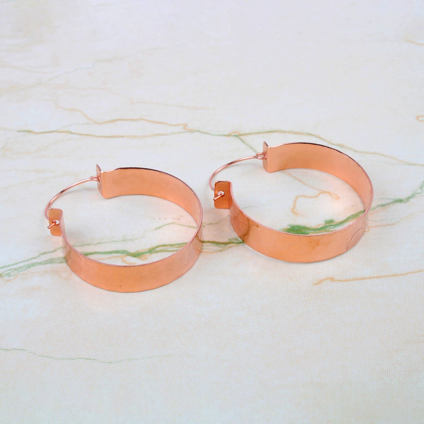 Pendientes de cobre - Diseño 9