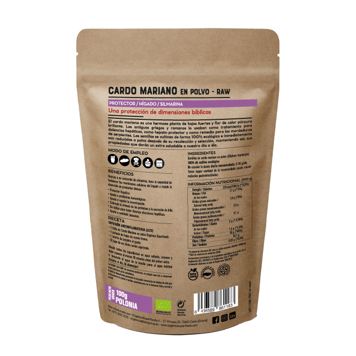 Cardo Mariano en polvo BIO