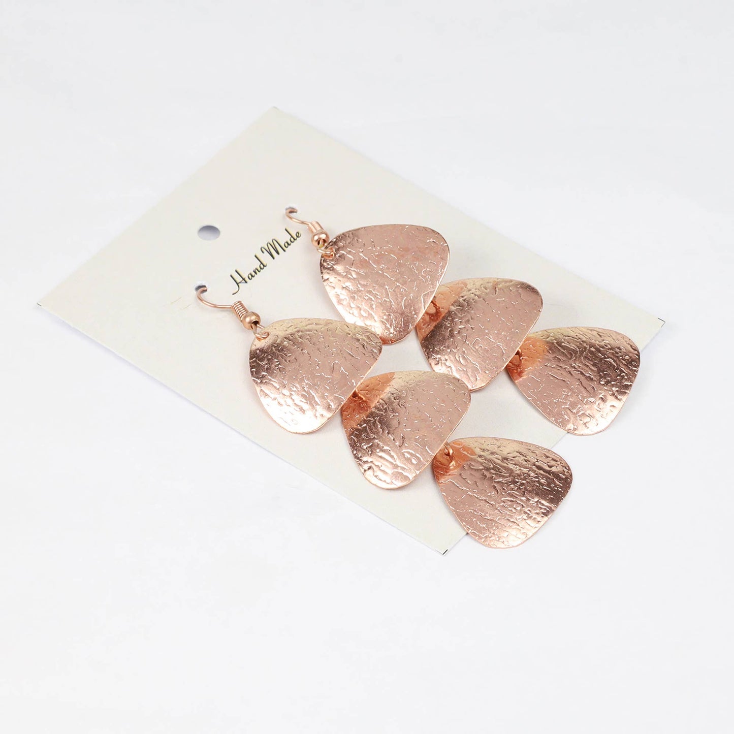 Pendientes de cobre - Diseño 1