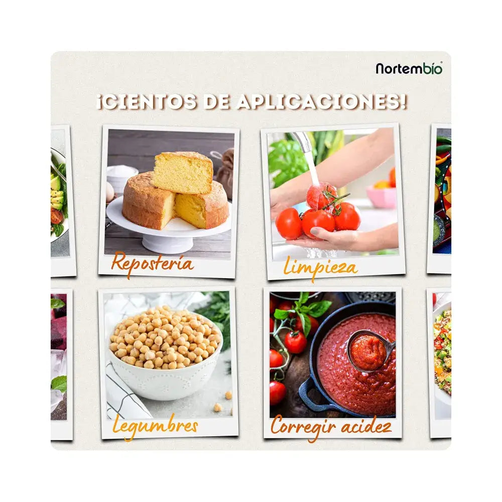 Bicarbonato De Sodio Alimenticio 700 G. Bicarbonato