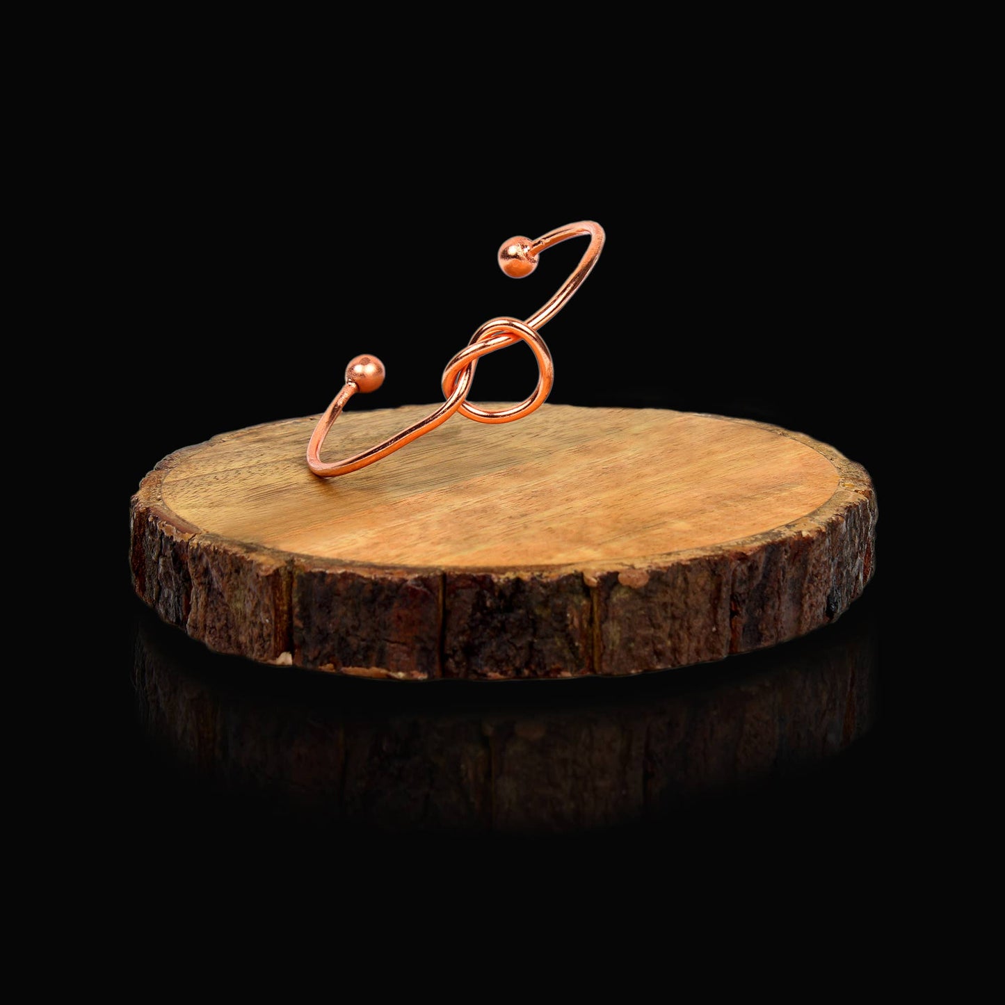 Pulsera ligera de cobre con bolsa de regalo (diseño 45)