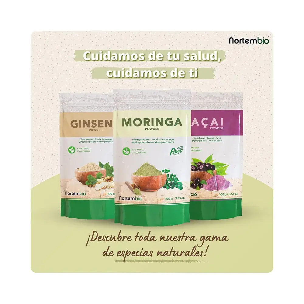 Moringa Oleifera En Polvo 100 G. Origen 100% Natural