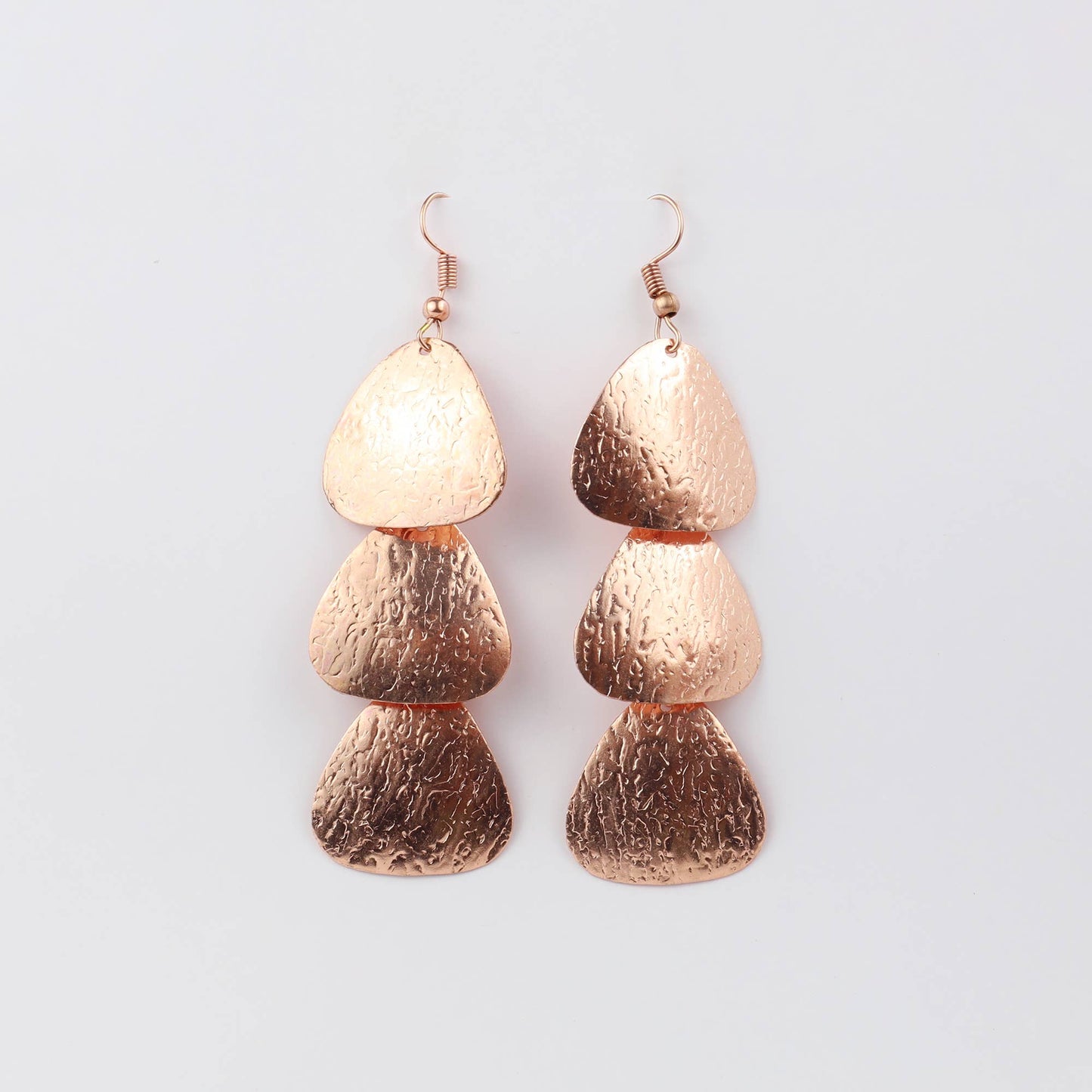 Pendientes de cobre - Diseño 1