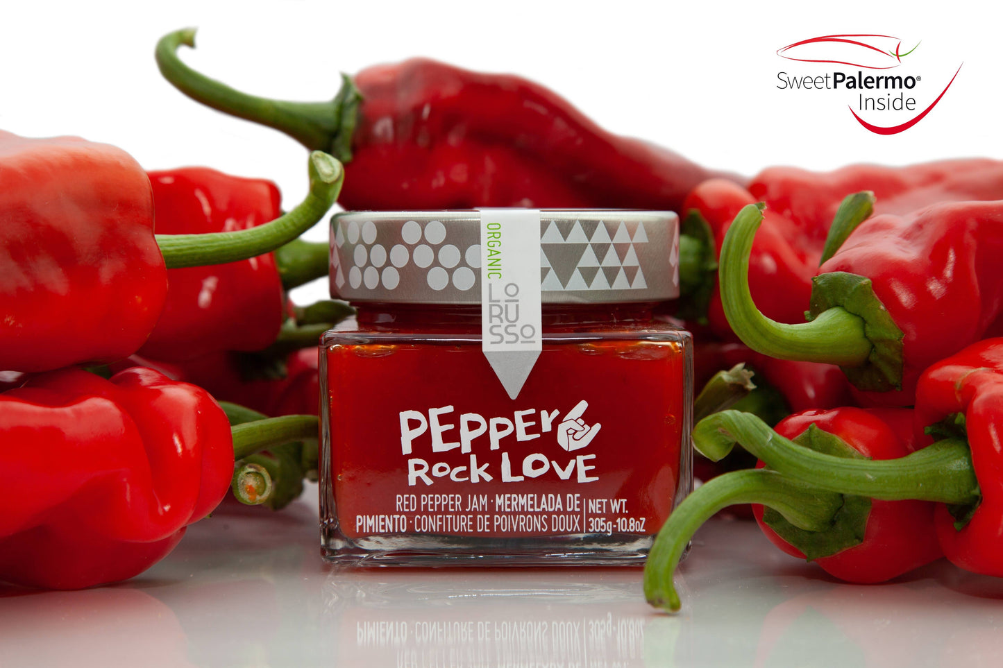 Mermelada ecológica artesanal pimiento dulce 85% fruta- 305g