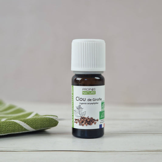 Aceite esencial orgánico de clavo 10 ml
