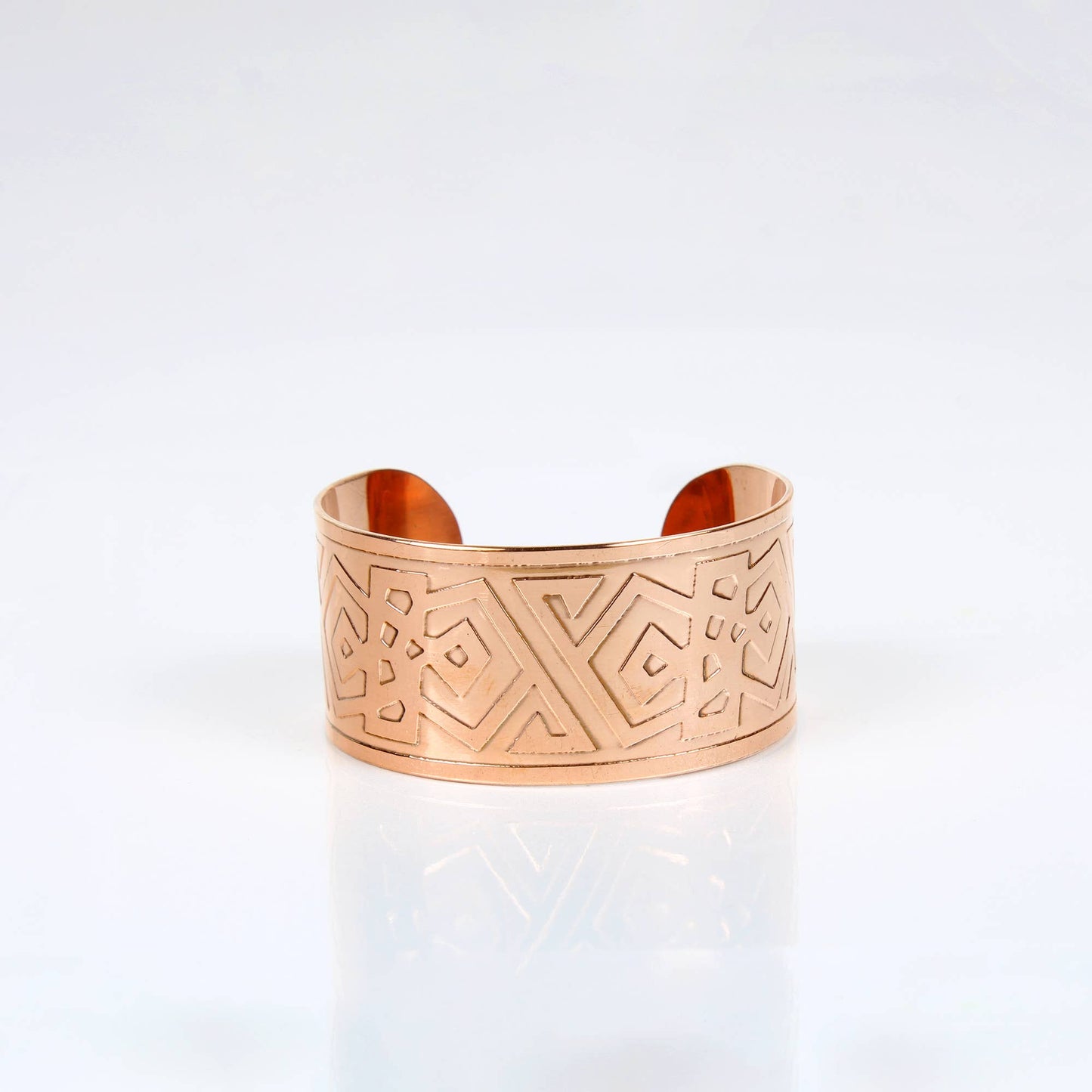 Pulsera ligera de cobre (diseño 40)