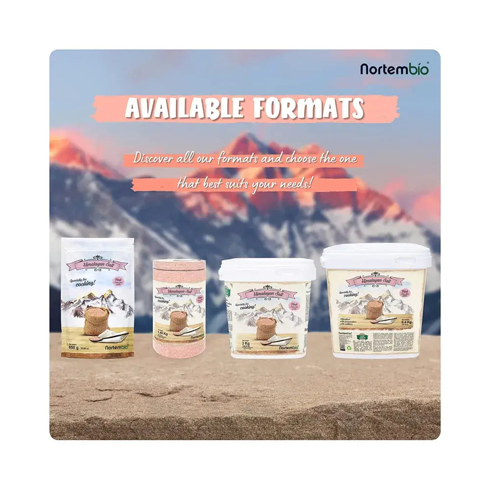 Sal Rosa Del Himalaya. Fina. 100% Natural