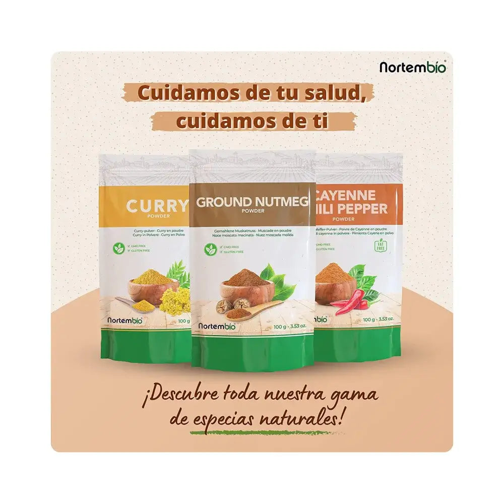 Nuez Moscada En Polvo 100 G. Origen 100% Natural