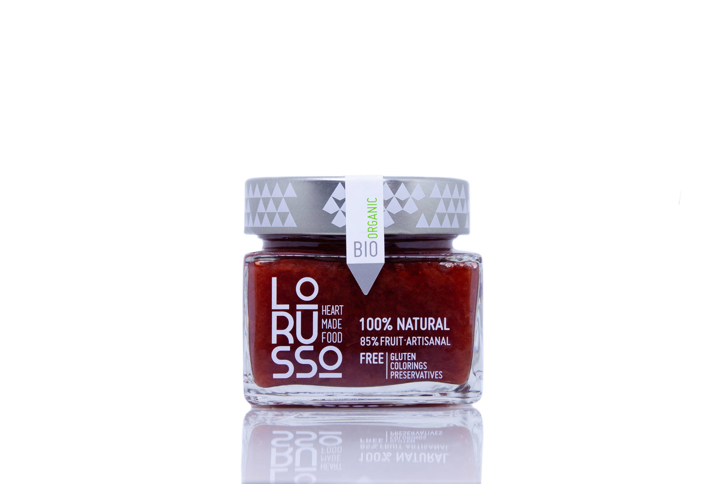 Mermelada ecológica artesanal de fresa 85% fruta - 305g