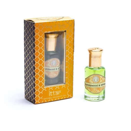 Aceite aromático Perfume - Sándalo y Vetiver - 10 ml - Canción de