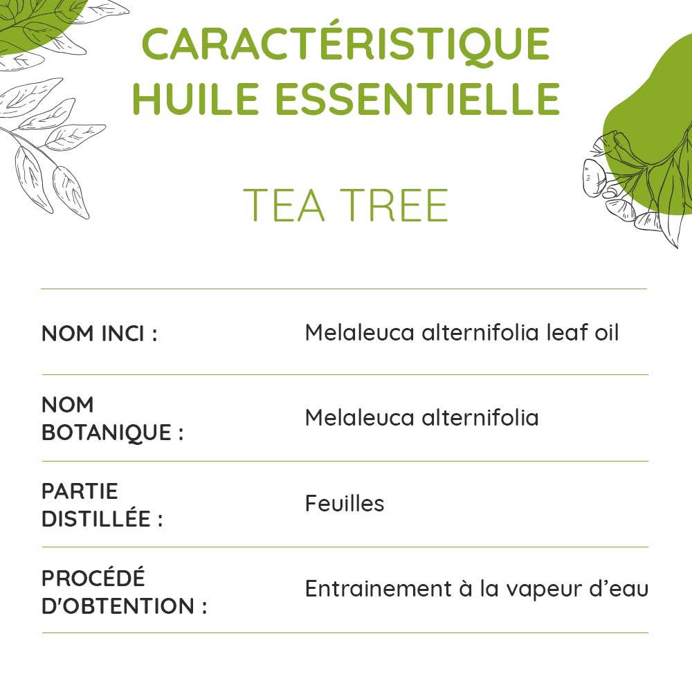 Aceite Esencial de Árbol de Té Orgánico 10ml