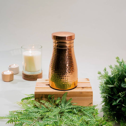 Jarra de Cobre Puro Martillada - 1 litro