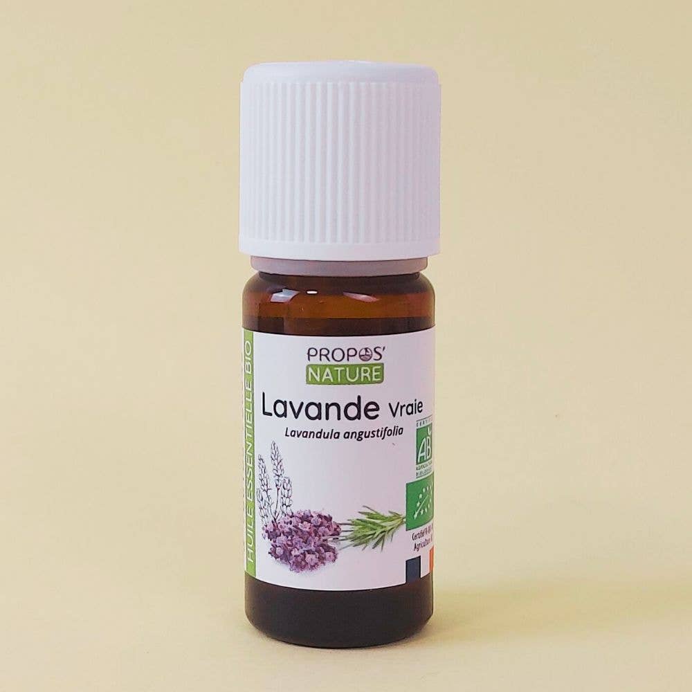 Aceite esencial orgánico de lavanda verdadera 10 ml