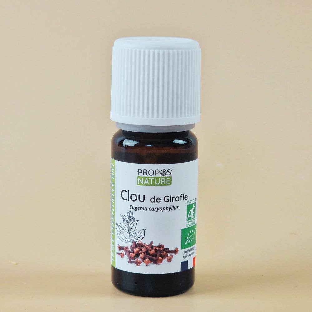 Aceite esencial orgánico de clavo 10 ml