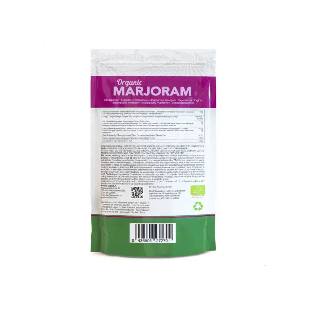 Mejorana Seca Ecológica 100 G. Origen 100% Natural