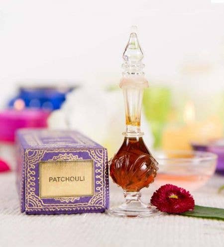 Aceite aromático Perfume Patchouli Noir - en vidrio soplado a mano