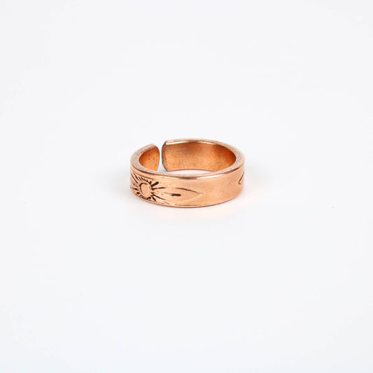 Anillo de cobre (diseño 4)