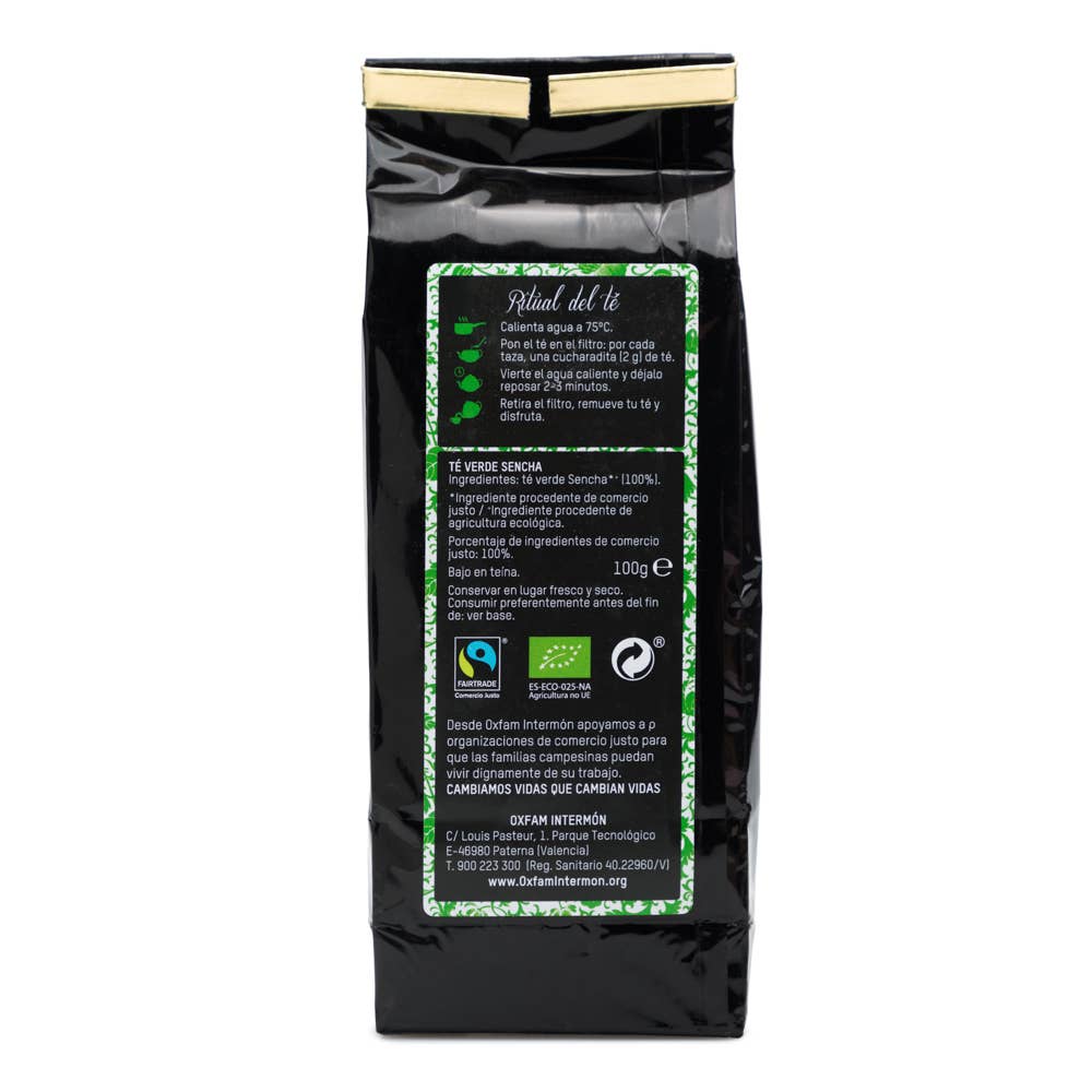 TÉ VERDE SENCHA GRANEL BIO 100 G