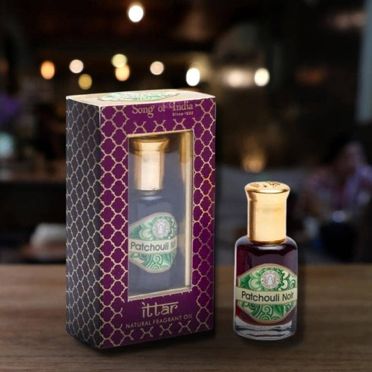 Aceite Aromático Perfume - Pachulí Negro - 10 ml - Canción de la India