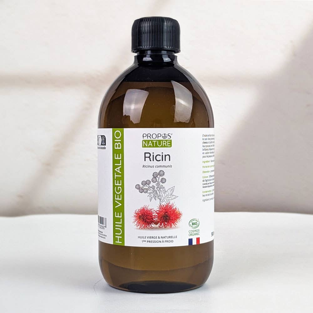 Aceite de Ricino Orgánico 50ml, 100ml, 200ml, 500ml