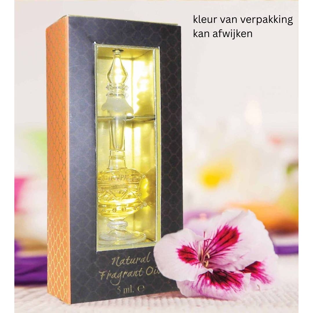 Aceite aromático Perfume Sándalo & Vetiver - en vidrio soplado a mano