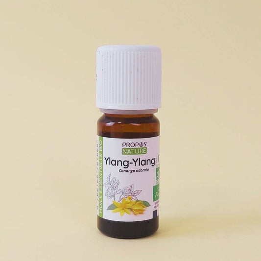 Aceite esencial orgánico Ylang Ylang III 10 ml