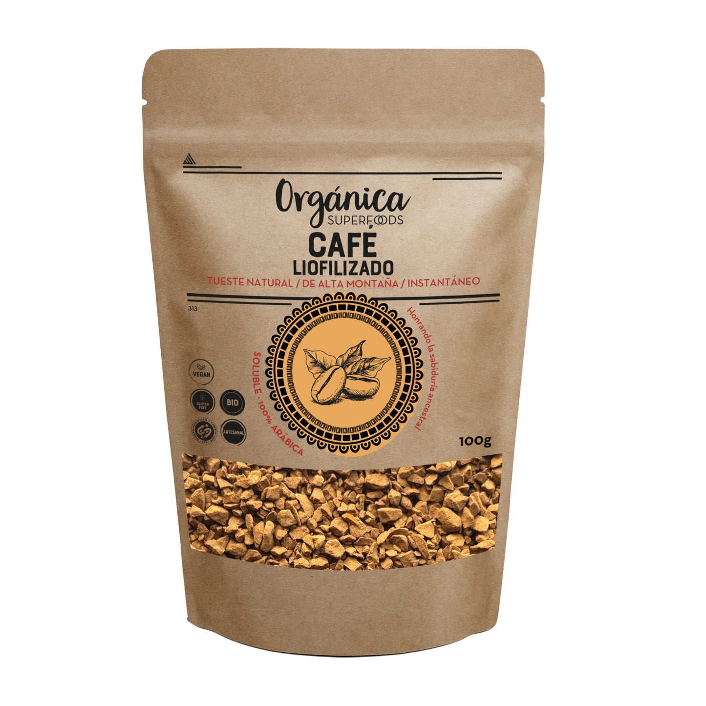 Café Liofilizado Soluble BIO