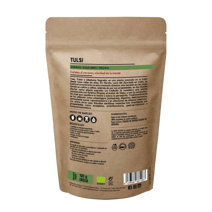 Tulsi en polvo Ecológico - 100g