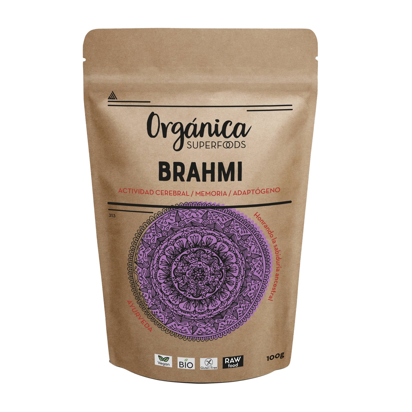 Brahmi en polvo Ecológico - 100g