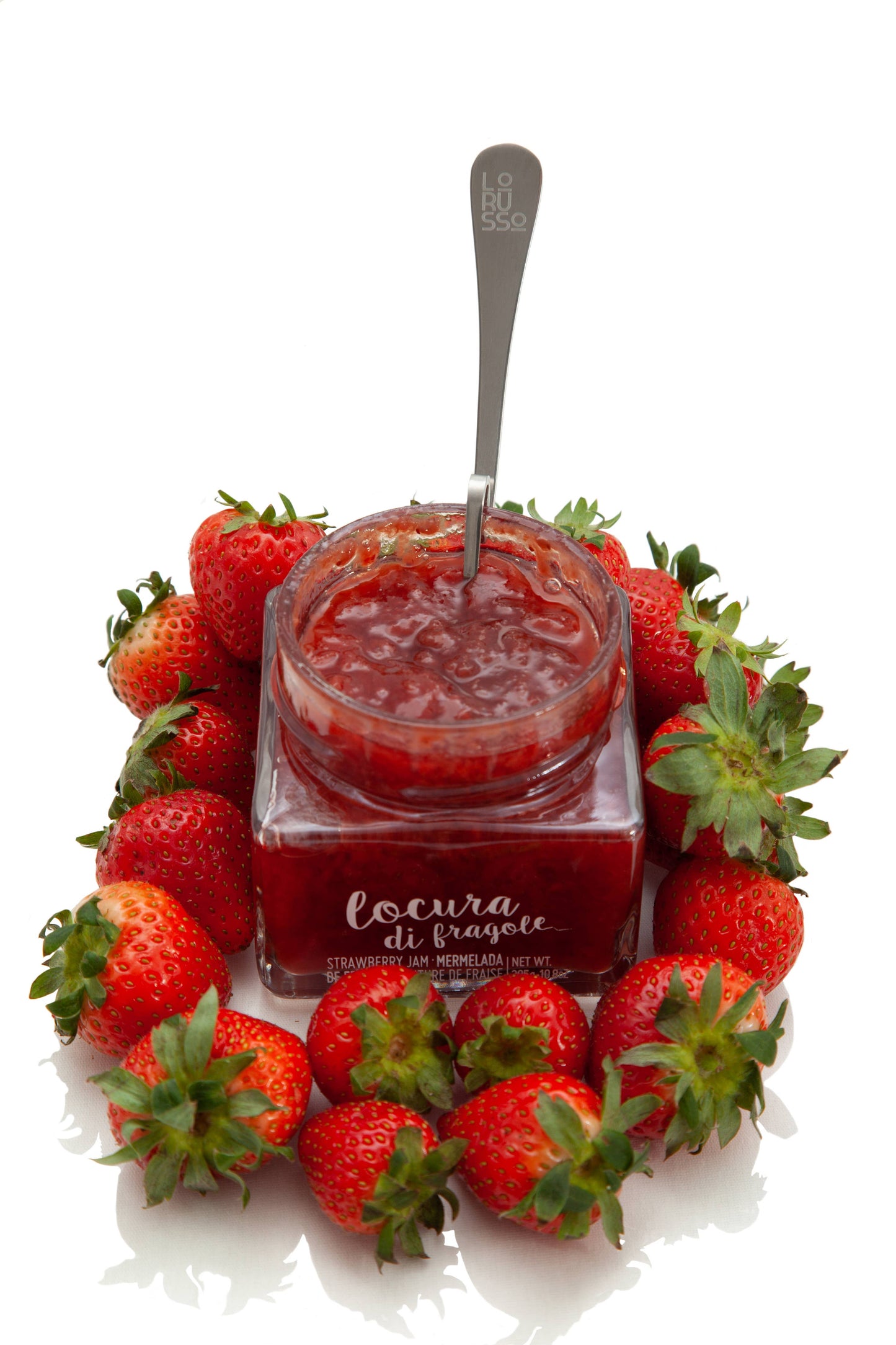 Mermelada ecológica artesanal de fresa 85% fruta - 305g