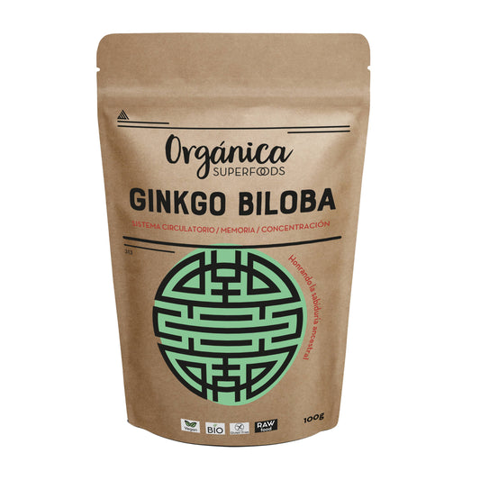 Ginkgo Biloba Ecológico - 100g