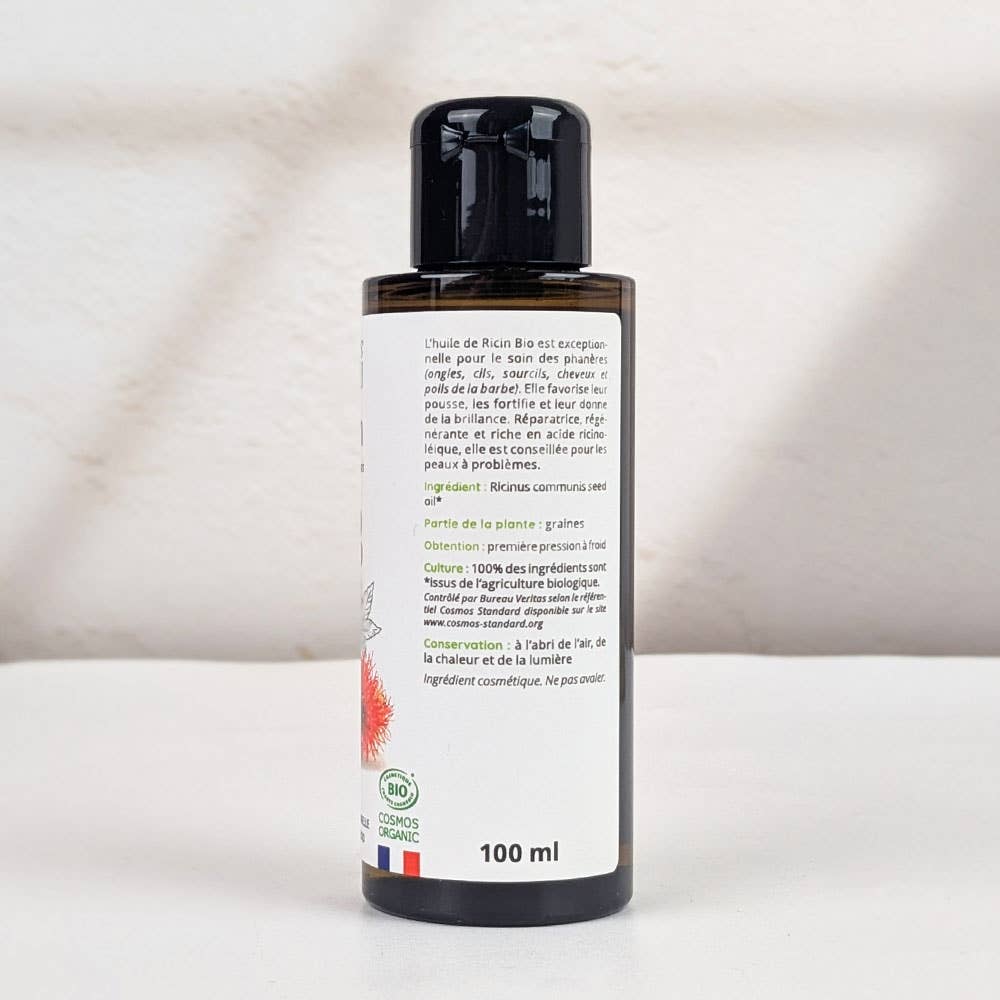 Aceite de Ricino Orgánico 50ml, 100ml, 200ml, 500ml