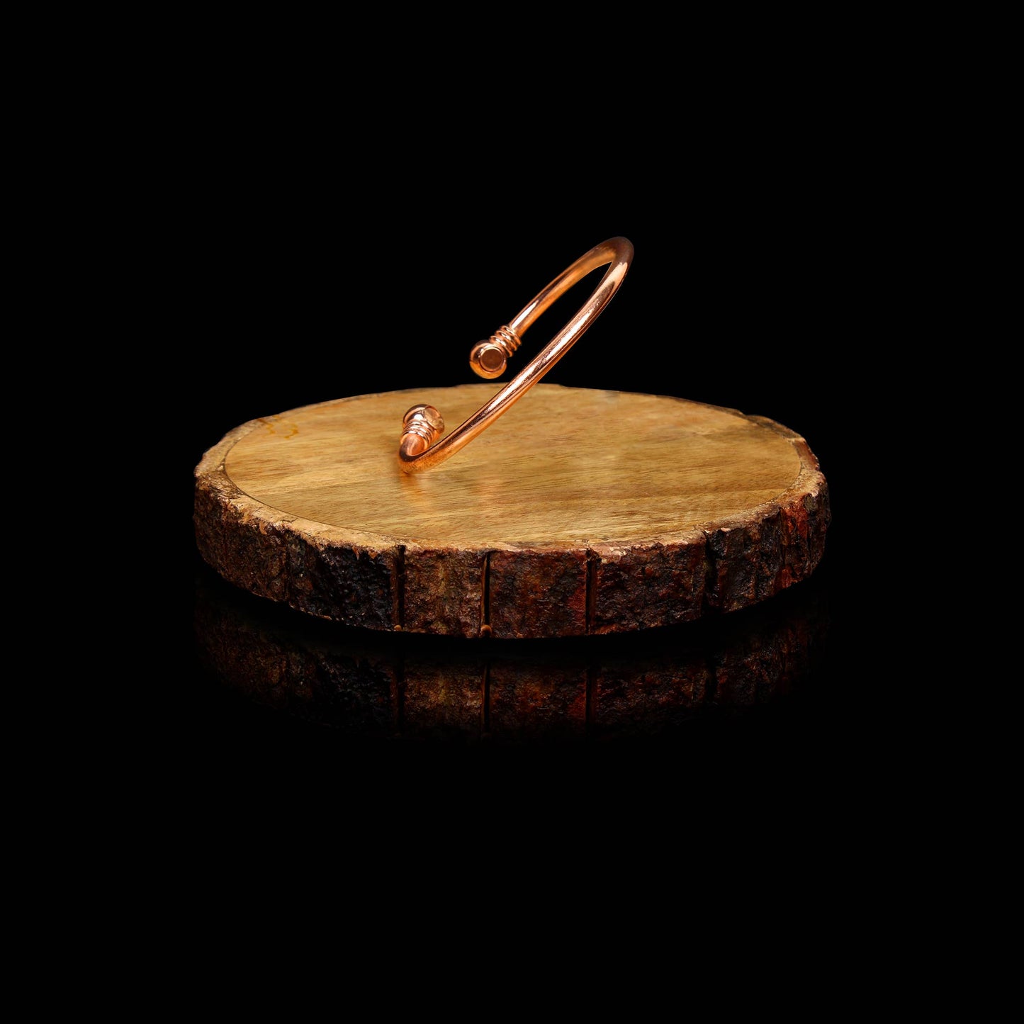 Pulsera ligera de cobre (diseño 33)