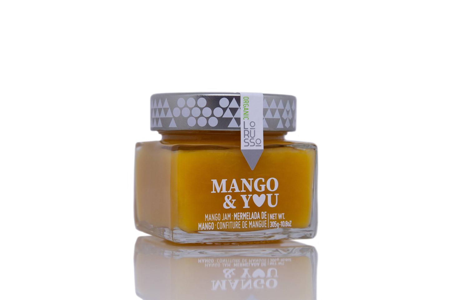 Mermelada ecológica artesanal de mango 85% fruta - 305g