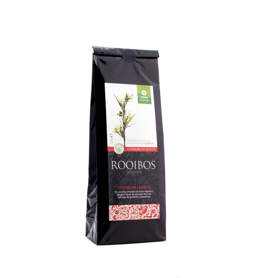 ROOIBOS FRESA VAINILLA GRANEL BIO 100G