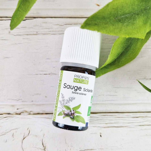 Aceite Esencial Orgánico de Salvia Esclarea 5 ml