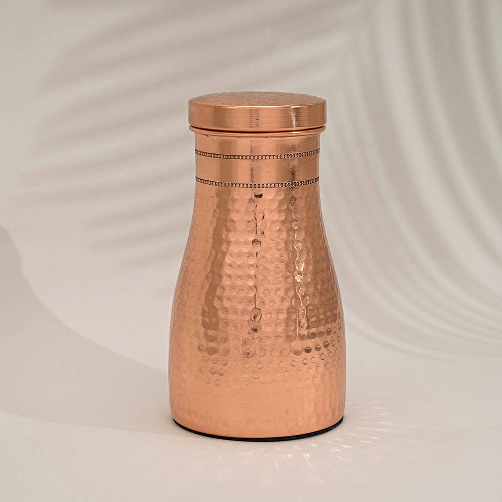 Jarra de Cobre Puro Martillada - 1 litro