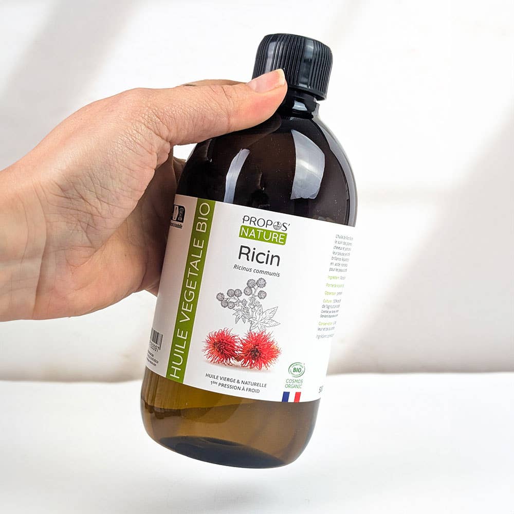 Aceite de Ricino Orgánico 50ml, 100ml, 200ml, 500ml