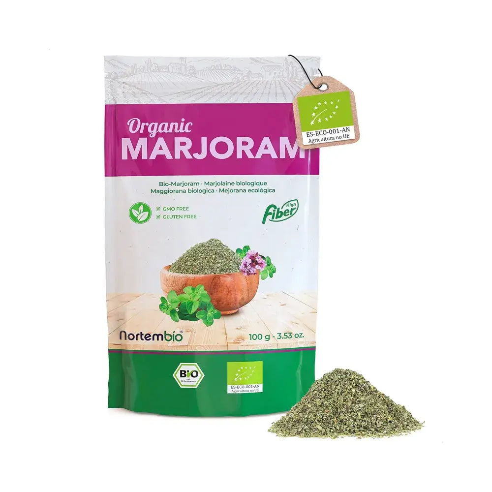 Mejorana Seca Ecológica 100 G. Origen 100% Natural