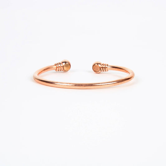 Pulsera ligera de cobre (diseño 33)